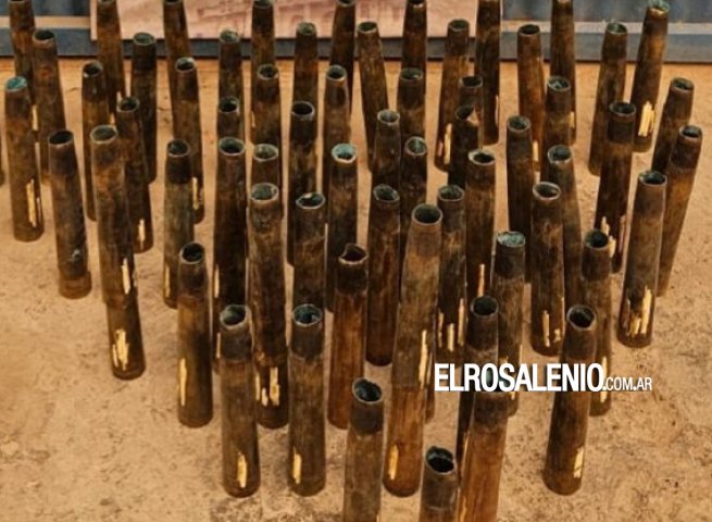 Investigan el origen de 50 vainas de un calibre que utilizan las fuerzas militares