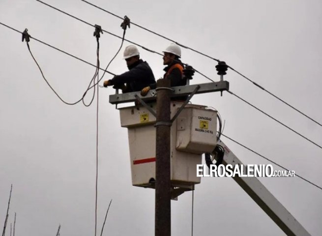 Corte de energía programado para mañana jueves