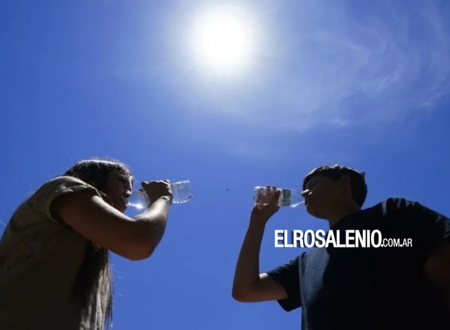 Después de los 42° de ayer, por la tarde llegaría el viento del Sur y posibles lluvias