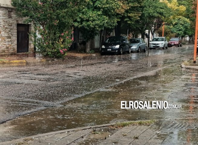 Alerta amarilla por lluvias desde esta tarde hasta mañana al mediodía
