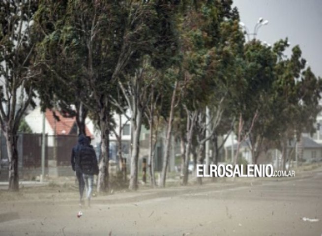Alerta amarilla del SMN por vientos fuertes del Sur para el sábado por la noche