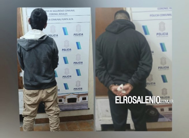Dos personas aprehendidas por distintos hechos