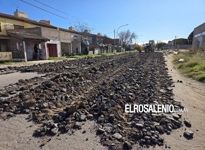 Amplían el corte de avenida Paso, para permitir el avance de la repavimentación