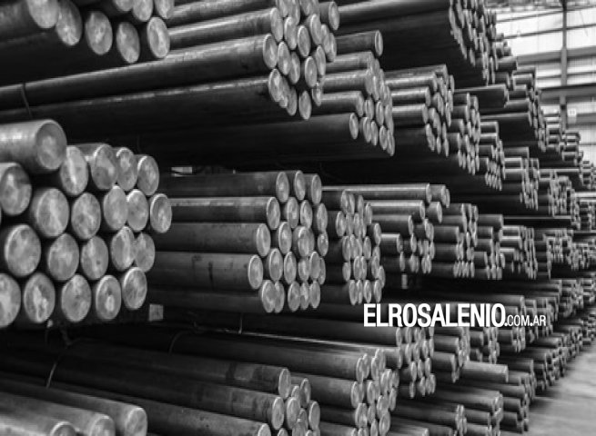 Suspenden las retenciones para exportar aluminio, acero y derivados