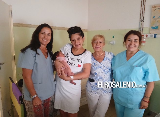 Martina, la primera bebé nacida en Punta Alta en 2026