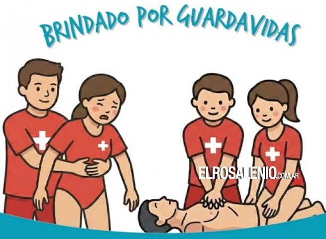 Nuevo curso de RCP y Maniobra de Heimlich en el Playón de Pehuen Co
