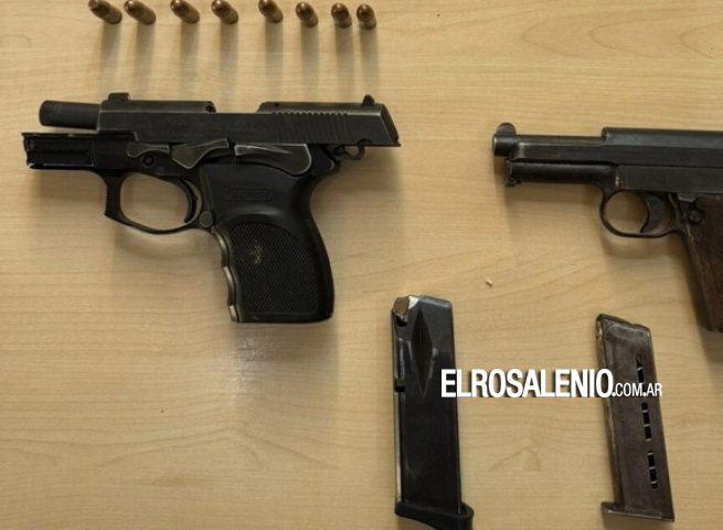 Balean una casa en Bahía y descartan arma q tenía pedido de secuestro desde Punta Alta