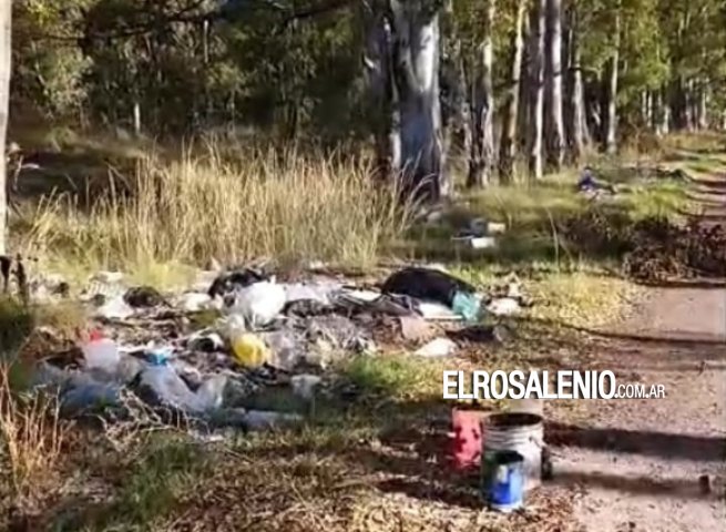 El HCD dispuso quintuplicar el valor de las multas a quienes arrojen residuos en caminos rurales