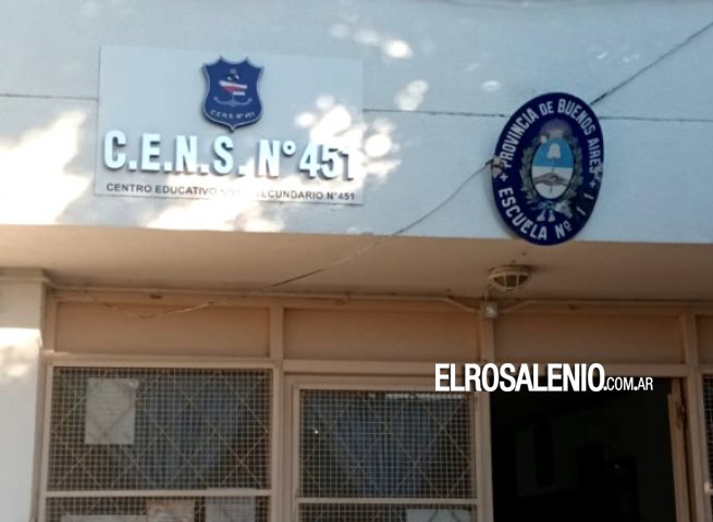 El CENS N° 451 convoca a terminar el secundario