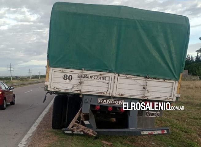 Puntaltenses protagonizaron un accidente en ruta 3 y Grünbein