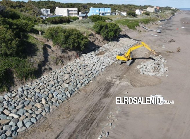 Frente costero: reanudan la obra en los próximos días y “el objetivo es terminar antes de fin de año”