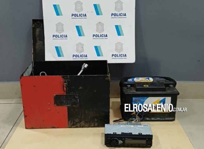 Allanamientos por robo: un aprehendido y elementos recuperados