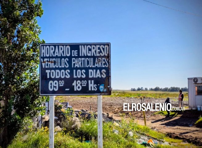 El Municipio restringió los horarios para ingreso de vehículos particulares al basural