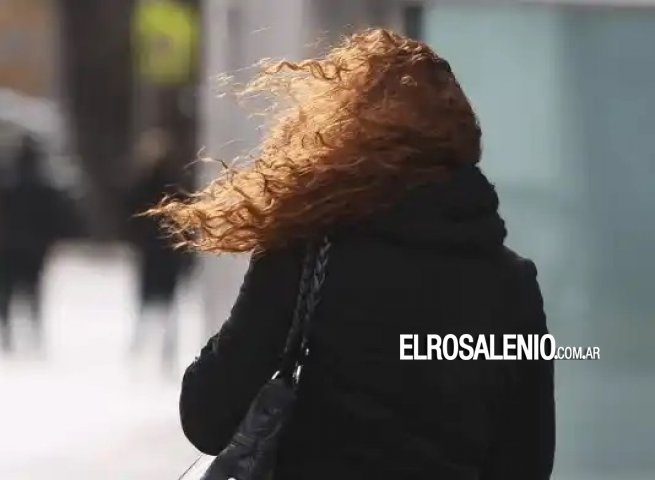 Alerta amarillo por vientos para este miércoles desde la madrugada