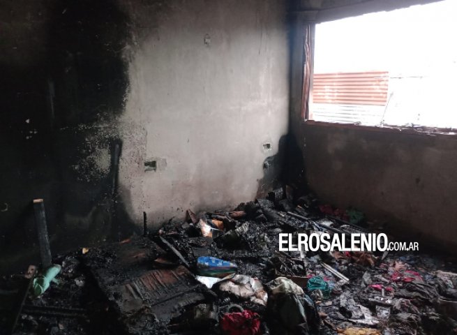 “Perdimos todo, es muy fuerte llegar y no tener nada”