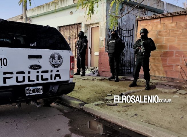 Cuatro allanamientos simultáneos en nuestra ciudad por robo calificado en Bahía