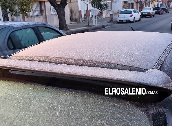 La mañana más fría en lo que va del año: -4° y -8,4° de ST