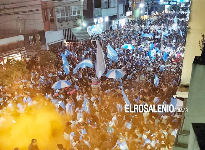 Punta Alta celebró el triunfo ante Inglaterra y el pase a la final del Mundial