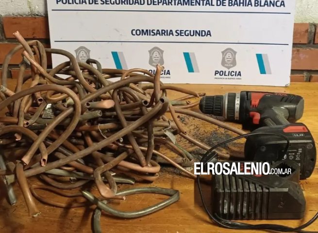  Detienen a un hombre por el robo reiterado de caños de bronce de medidores 