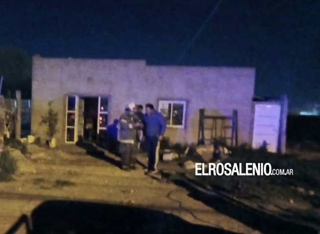 Principio de incendio en una vivienda de la zona sur