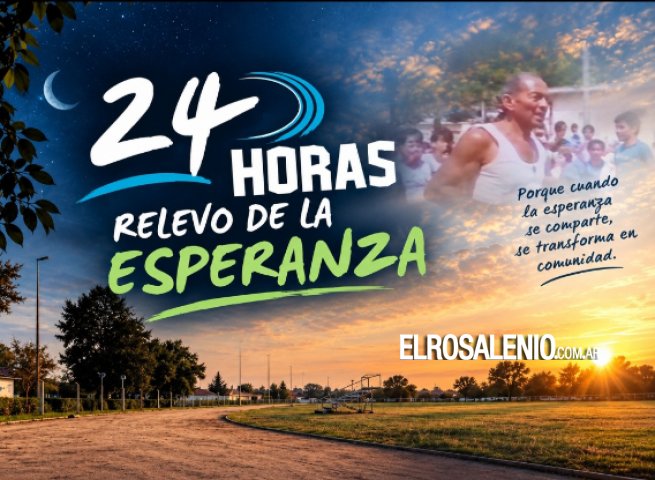 A 32 años de la Carrera de la Esperanza realizarán un relevo durante 24 horas