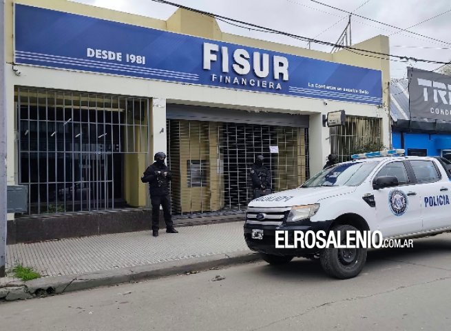 Qué secuestraron durante los allanamientos en Fisur y a uno de sus propietarios