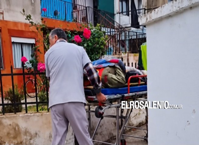 Una fuga de gas provocó la intoxicación de un hombre que debió ser hospitalizado