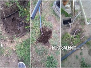 Club Puerto Comercial: robaron cables subterráneos de electricidad
