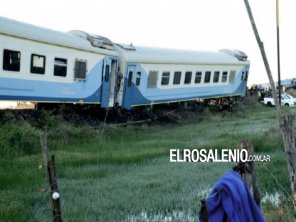 Un tren descarriló en Olavarría y hay al menos 17 pasajeros hospitalizados