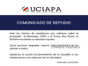 Repudio generalizado a los ataques con arma de fuego recibidos por el municipio y la CEPA