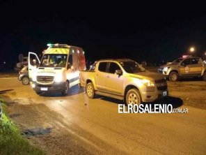 Chocaron un auto y una camioneta en la autovía Bahía Blanca-Punta Alta