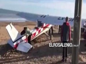 Necochea: una avioneta aterrizó de emergencia en la playa