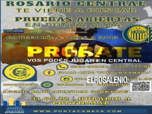 Rosario Central continúa en la búsqueda de jugadores
