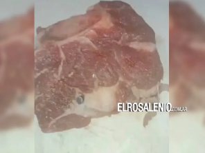 Patagones: compró carne para hacer un asado y se encontró con una sorpresa