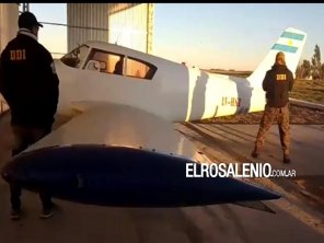 Allanan un campo en Villarino: secuestran un avión robado y armas 