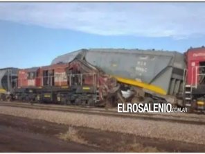 Darregueira: Chocaron dos trenes 