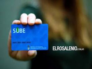 La tarjeta SUBE saldrá $126 a partir de mañana