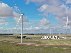 Se amplia el parque eólico en el distrito de Coronel Rosales