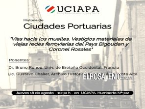 UCIAPA: Invitan a la charla sobre la investigación de Historias de Ciudades Portuarias