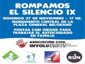 “Rompamos el Silencio“: Involucrate realizará una jornada abierta de concientización