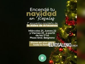 Invitan a esperar la Navidad con feria de artesanos, shows en vivo y Papá Noel en Plaza Belgrano