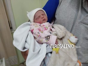 Kimberli Villalba Giordano, primera bebé rosaleña del año 2023