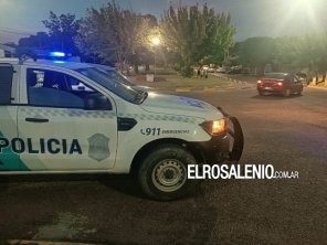 Controles de tránsito diurnos y nocturnos en la zona del Parque San Martín 