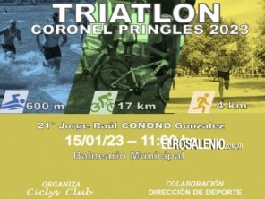 Mañana tendrá lugar la 21º edición del Triatlón