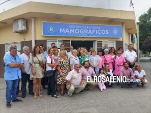 Homenajearon a Rita Mangold en el Hospital Municipal Eva Perón