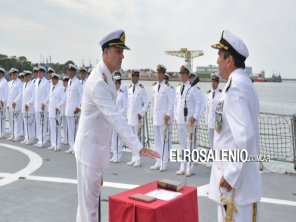 Otro puntaltense asumió como Comandante Naval Anfibio y Logístico