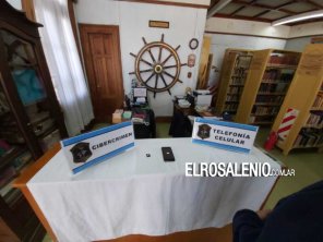 Allanaron la biblioteca de Puerto Belgrano por un caso de grooming