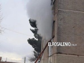 Asistieron a 7 personas por un incendio en el barrio Richieri 