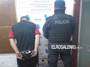 Detenido por resistirse y arremeter contra personal policial