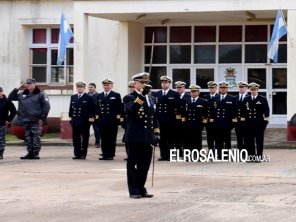 El Capitán de Fragata Bernabé Cardozo asumió como jefe de la base Baterías